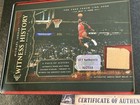 Michael Jordan 1988 Free Throw Line Dunk Authentic Chicago Stadium Seat Relic