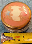 Vintage Glass Dresser Jar Face Powder cream Vanity Storage