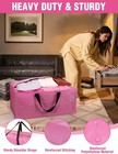 Workpro 4 Pack Extra Large Moving Bags Heavy-duty Storage Tote For Space Saving