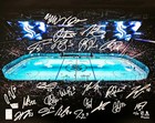 Seattle Kraken 2021 Inaugural Season Team Auto Framed 16x20 Photo 24 Sig Fanatic