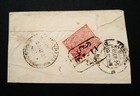 Unique Afghanistan 1925    registered    Cover Via Lundi Knana With    postage Due   
