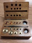Christian Becker Apothecary Balance Scale Weight Set Wh Curtin   Co