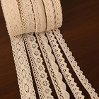 32 8 Yards Vintage Cotton Lace Trim - Exquisite Scallop Design For Crafts