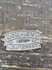 Bon Jovi Vintage New Jersey 1988 Metal Pin Fan Collectible 80s Rock   Roll