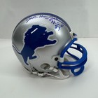 John Henry Johnson Signed Autographed Detroit Lions Nfl Mini Helmet Hof