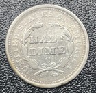 1857 O Seated Liberty Silver Half Dime H10c Vf Details Very Fine