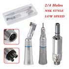 Nsk Style Dental Slow Low Speed Handpiece Straight Contra Angle Air Motor 2 4 H