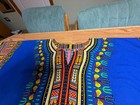 Traditional African Print Dashiki Unisex Tunic Pullover Shirt With Front Pockets