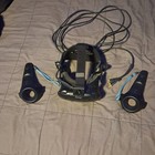 Og Htc Vive Virtual Reality Headset  Controllers  Link Box  And Cables Set