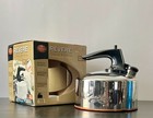 Nos   Revere Ware Copper Bottom Stainless 6 Cup Whistling Tea Kettle 3511217