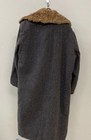Vintage 40s Ussr Soviet Wwii Buffalo   Sheep Skin Lined Wool Military Jacket