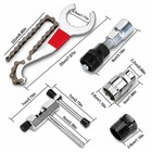 9pcs Bike Repair Tool Kit Chain Breaker Crank Puller Cassette Freewheel Wrench