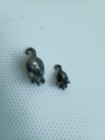 Vintage Pewter Teeny Tiny Mice Pair - Absolutely Adorable 