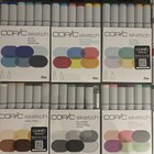 Copic Sketch   Acrea Set Lot Of 15 - 90 Markers Total New C145