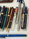 Vintage Pen   Mechanical Pencil Lot 39 Pcs Mixed Advertising Collectible As Is