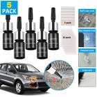 5 Pcs Car Window Cracks Gone Glass Repair Fluid  Quick Windshield Repair Kit New