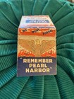 Vintage Matchbook Cover 1940   s  Remember Pearl Harbor  Yellow Cab Portland Wpt4