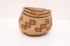 Antique 1900 s Native American Hupa   Karuk Basket Northern California Native