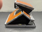 Vintage Polaroid Sx-70 M-1 Land Camera Brown Leather With Leather Case Read