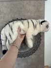 Fao Schwarz White Tiger Plush Stuffed Animal  Medium 14-24 In  approx 20 In 