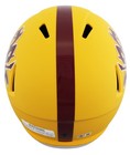 Asu Jordyn Tyson Signed Sparky Full Size Speed Rep Helmet W  Maroon Sig Bas Wit