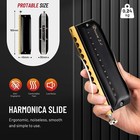 Easttop Chromatic Harmonica 12 Holes 48tones Professional Dream Mouth Organ Gift