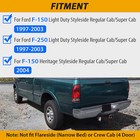 Rear Step Bumper Assembly Chrome For Ford F-150 1997-2004  F-250 1997-2003