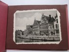Nels - Ghent Gent Vintage Book Of 10 Real Black White Photos Thill Belgium