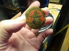 Antique 1930s Cereal Premium  buck Jones Rangers Club Of America Pinback Badge 