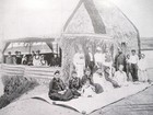 1898 Xl Hawaiian Photos  Moanalua Grass Hut  Poi   Queen Liliuokalani  14  X 10 