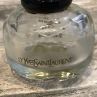 Vintage Yves Saint Laurent Paris Empty Glass Parfum Perfume Bottle 2 5 x2 