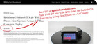 Hobart Hti Scale With Printer  New Operator Screen   7  Customer Display
