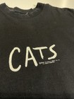 Vintage Cats The Musical T Shirt Sz M Single Stitch Broadway Theater 80s