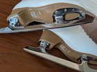 Edea Motivo Ivory  white  Figure Skates With Blades  size 240 C 