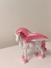 Schleich Fantasy Pink   White Pegasus Winged Horse Figure Fantasy Toy 3 5 