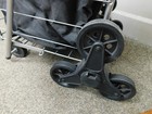 Vtg Folding Shopping Cart Grocery Trolley Laundry Stair Climbing Handcart Liner