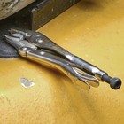 Eagle Grip By Malco Lp10wc 10 In  Curved Jaw Locking Pliers With Wire Cutter