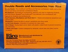 Rico Alto Clarinet Reeds 3 Orange Box Of 25 Unopened New Old Stock