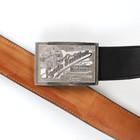 Authentic Louis Vuitton  travelling Requisites  Black Leather Vtg Belt  95 38 