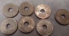 Lot Of 7 Spanish 25 Peseta Coins