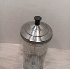 Barbicide Disinfectant Glass Jar King Research Inc Lg 11 5  Tall  Vintage Barber
