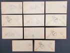 Set Of 11 Canada 1930 s Flight Covers Vf