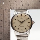  exc 4  Vintage 1960s Omega Seamaster Cal 285 Hand Wind Cream 36mm Mens Watch