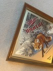 Miller High Life Beer Diamond Wildlife Series Mirror Sign-fox-   sly   