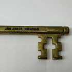 Rare Vintage Key To The City Of Ann Arbor  Michigan Brass 7    Lou Rawls Estate