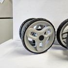 Graco 1980461 Duoglider Click Connect Double Stroller Set 2 Front Wheels Parts