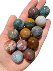 Ocean Jasper Sphere - Polished Stone  Natural Ocean Jasper From Madagascar