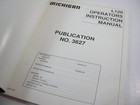Volvo Michigan Euclid L120 Wheel Loader Operators Maintenance Owners Manual Book