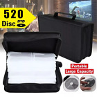 520 Disc Cd dvd Wallet Binder Book Sleeves Disc Storage Bag Carrying Case Black