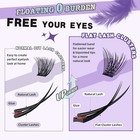 New - Diy Eyelash Extension Clusters Kit  144 Pcs D Curl Flat Mixed Lash Kit
